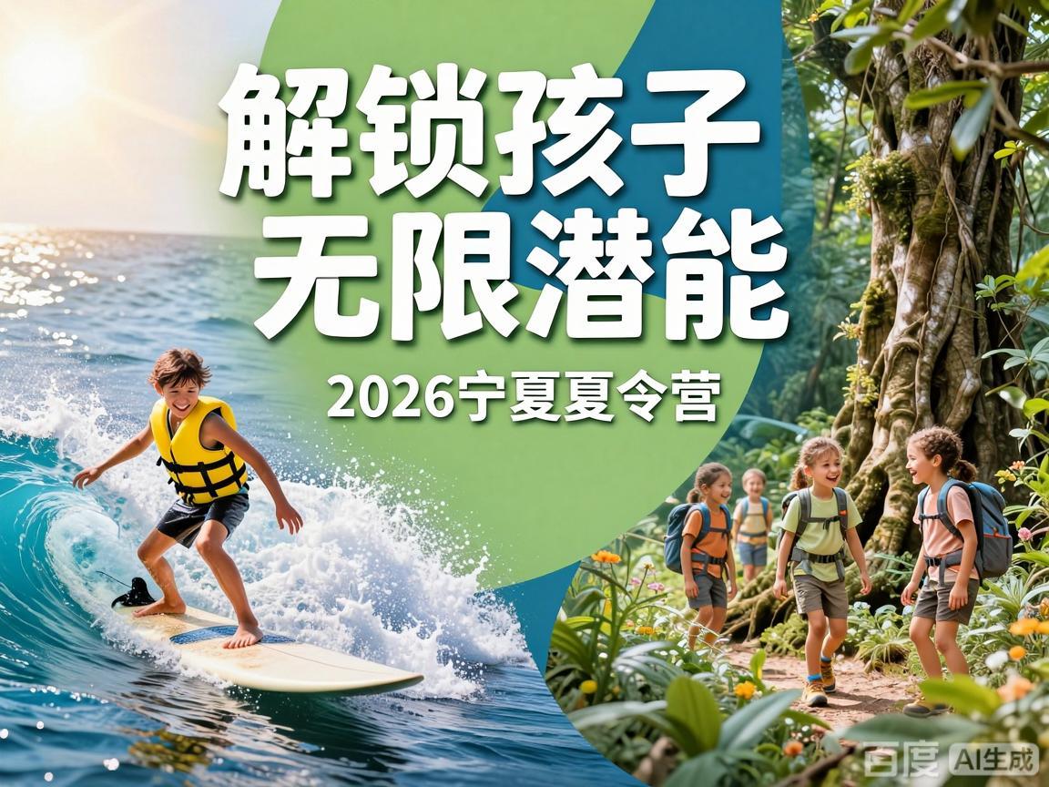 2026暑期夏令营精选：冲浪、探险、自然教育，解锁孩子无限潜能！
