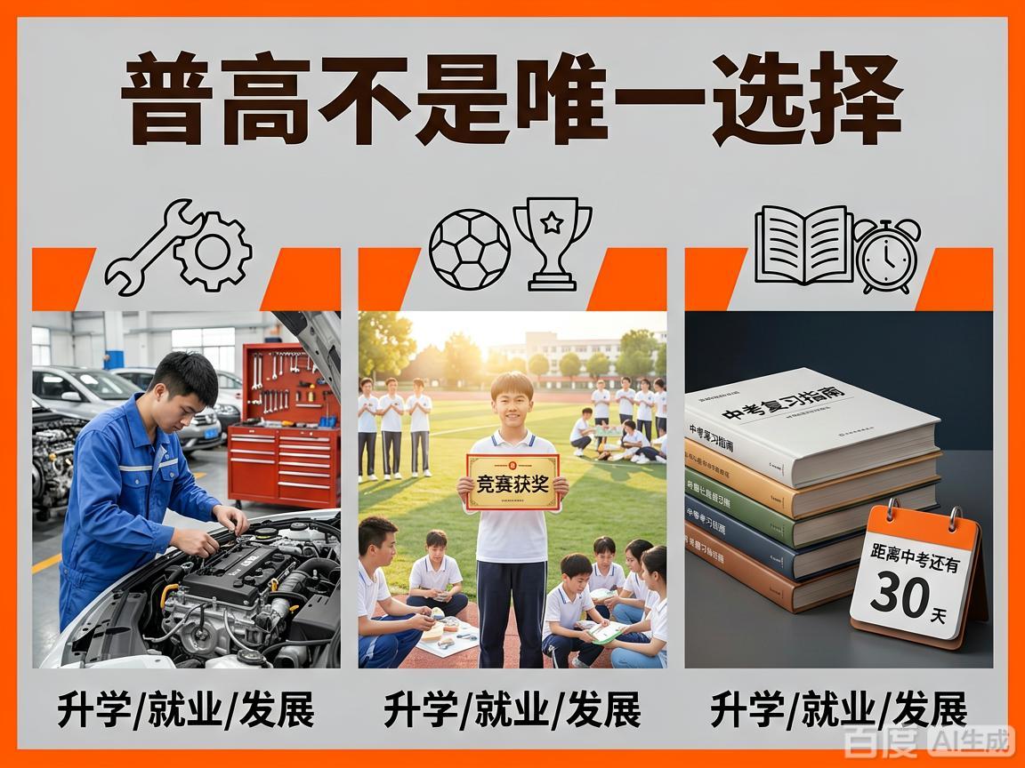 中考升学规划：精准选择才是逆袭的关键钥匙！