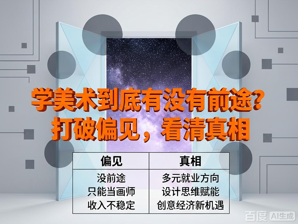 学美术有出路，这4个就业方向爆火