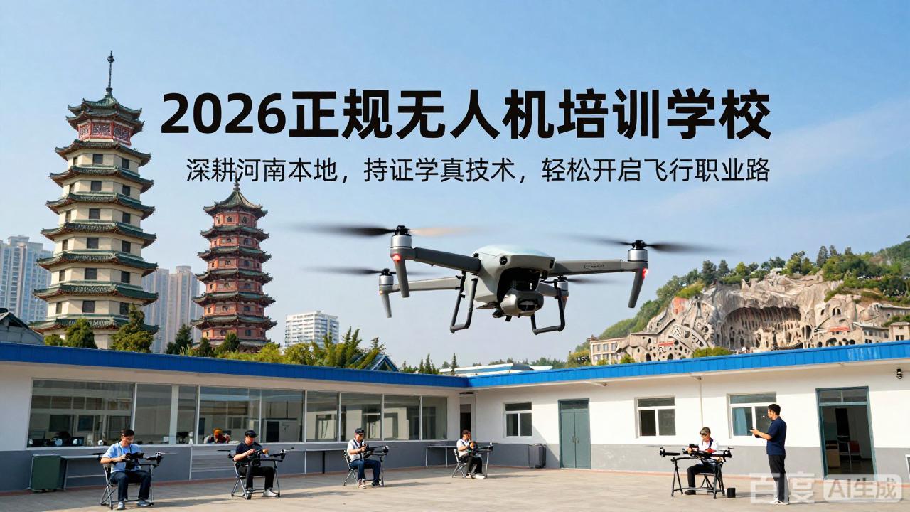 2026 正规无人机培训学校｜深耕河南本地，持证学真技术，轻松开启飞行职业路