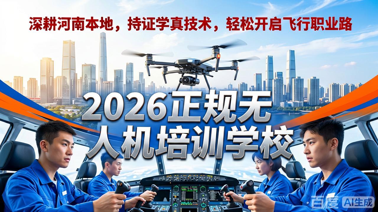 想学无人机？2026年郑州最值得推荐的5家培训学校